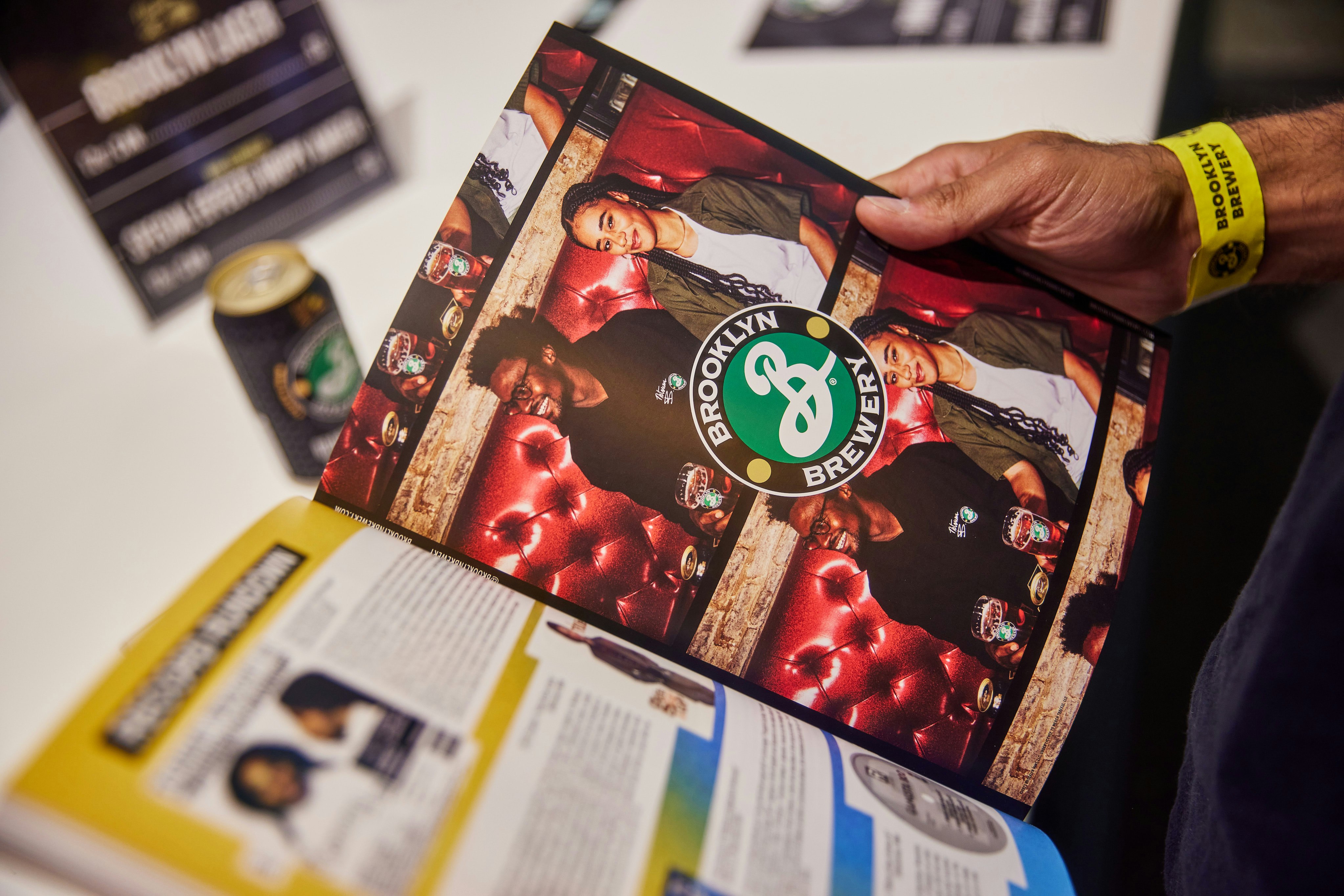 Browsing the new Wax Poetics issue. Photo by Chris Caro/CMMN CNTRL.